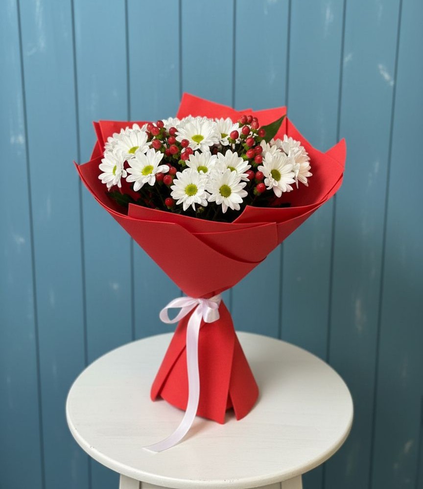 Букет цветов из: Хризантемы в Ярославском