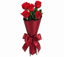 Букет 5 Красных роз Эдлесс Лав в Ярославском