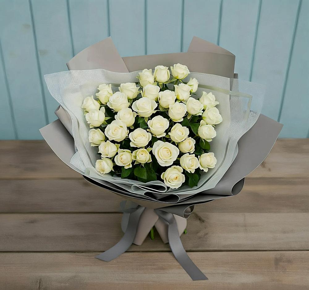 Букет Белоснежная нежность в Ярославском