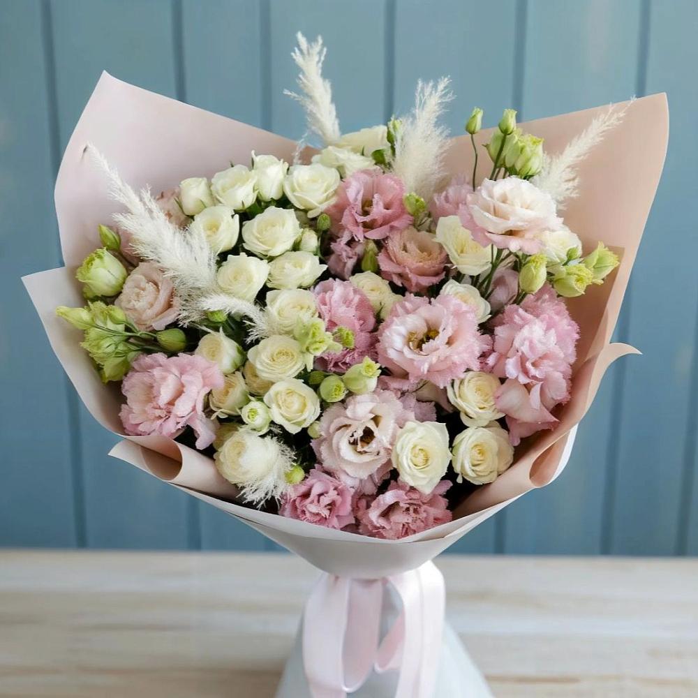 Букет цветов из: Альстромерии и Розы в Ярославском