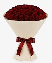 Букет 101 Бордовая роза Блэк Бакарра #REPLACE_PRED# Ярославском
