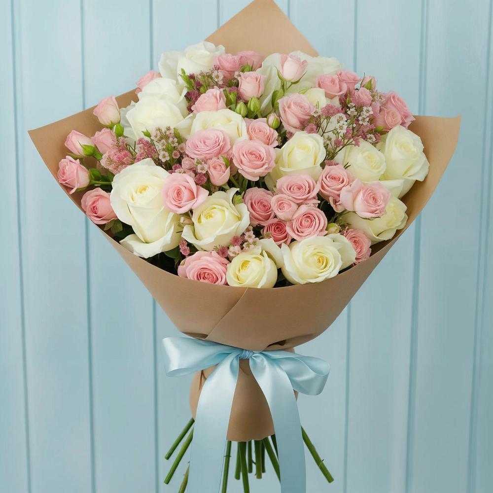 Букет цветов из: Розы в Ярославском