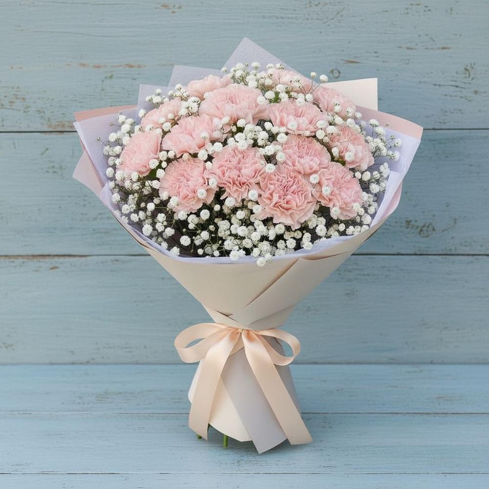 Букет цветов из: Гвоздики в Ярославском