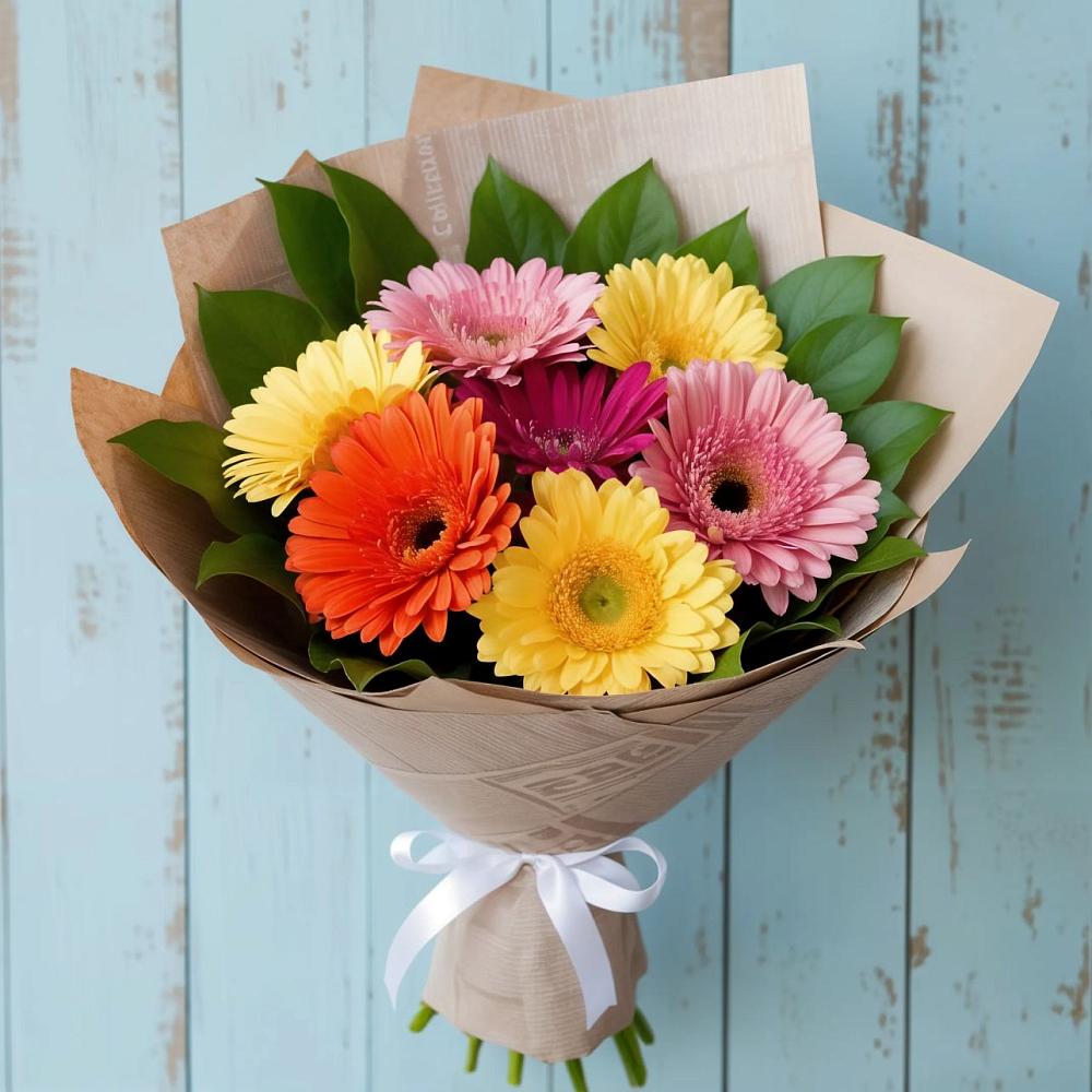 Букет цветов из: Герберы в Ярославском