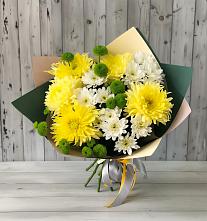 Букет цветов из:  Хризантемы #REPLACE_PRED# Ярославском