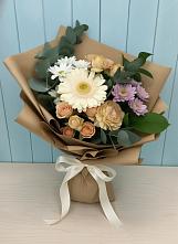 Букет цветов из:  Герберы и Хризантемы #REPLACE_PRED# Ярославском