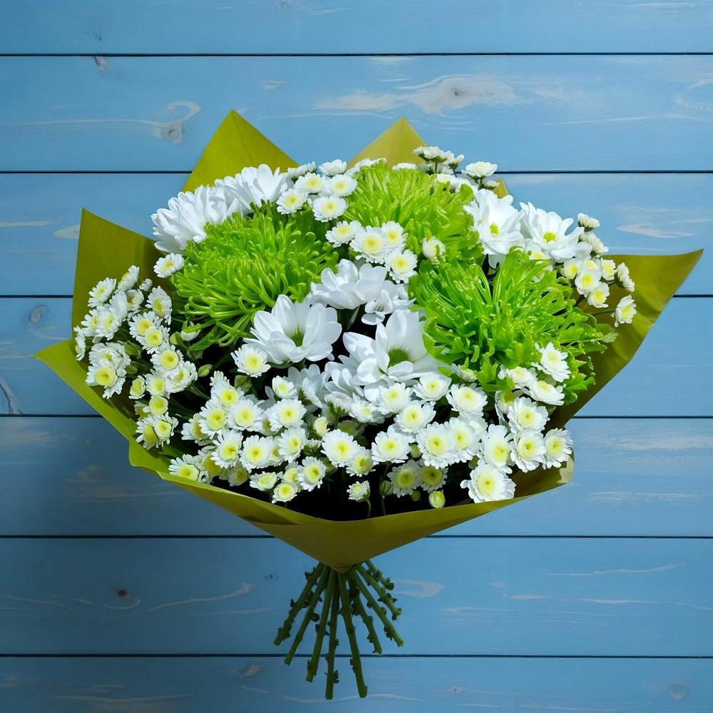 Букет цветов из: Хризантемы в Ярославском