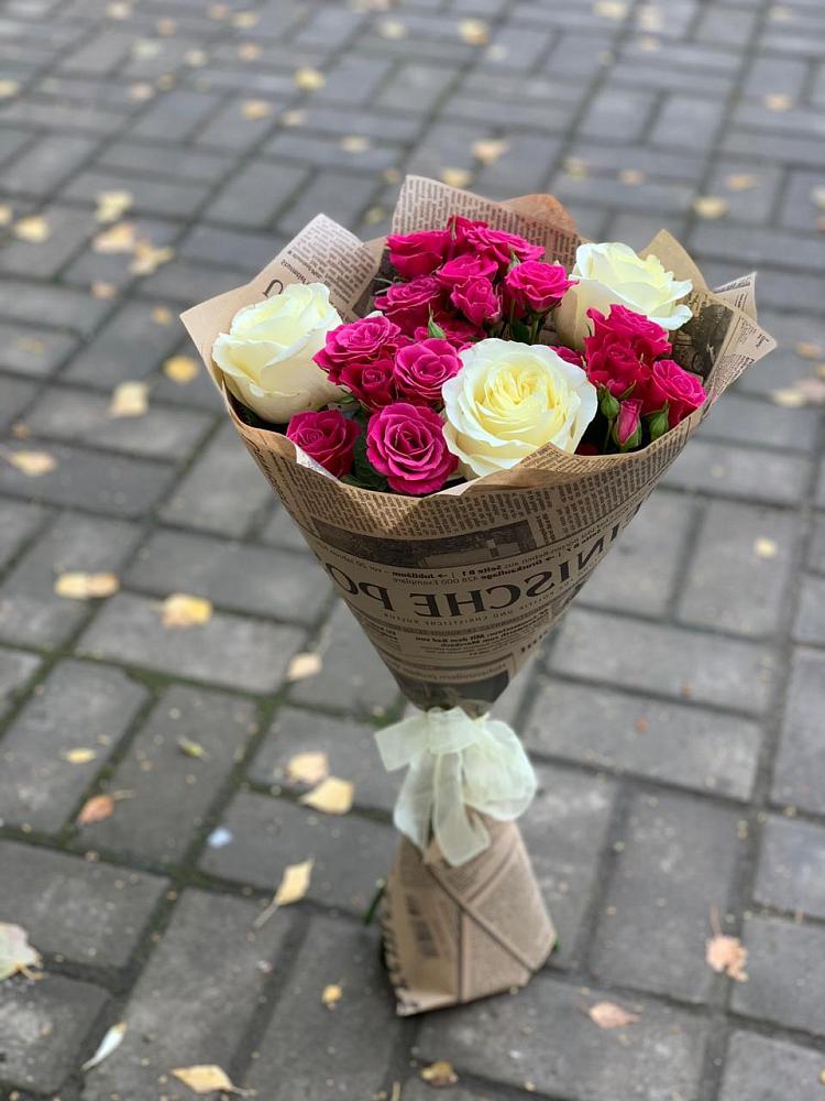 Букет цветов из: Розы в Ярославском