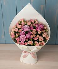 Букет цветов из:  Розы в Ярославском