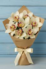 Букет цветов из:  Орхидеи и Розы в Ярославском